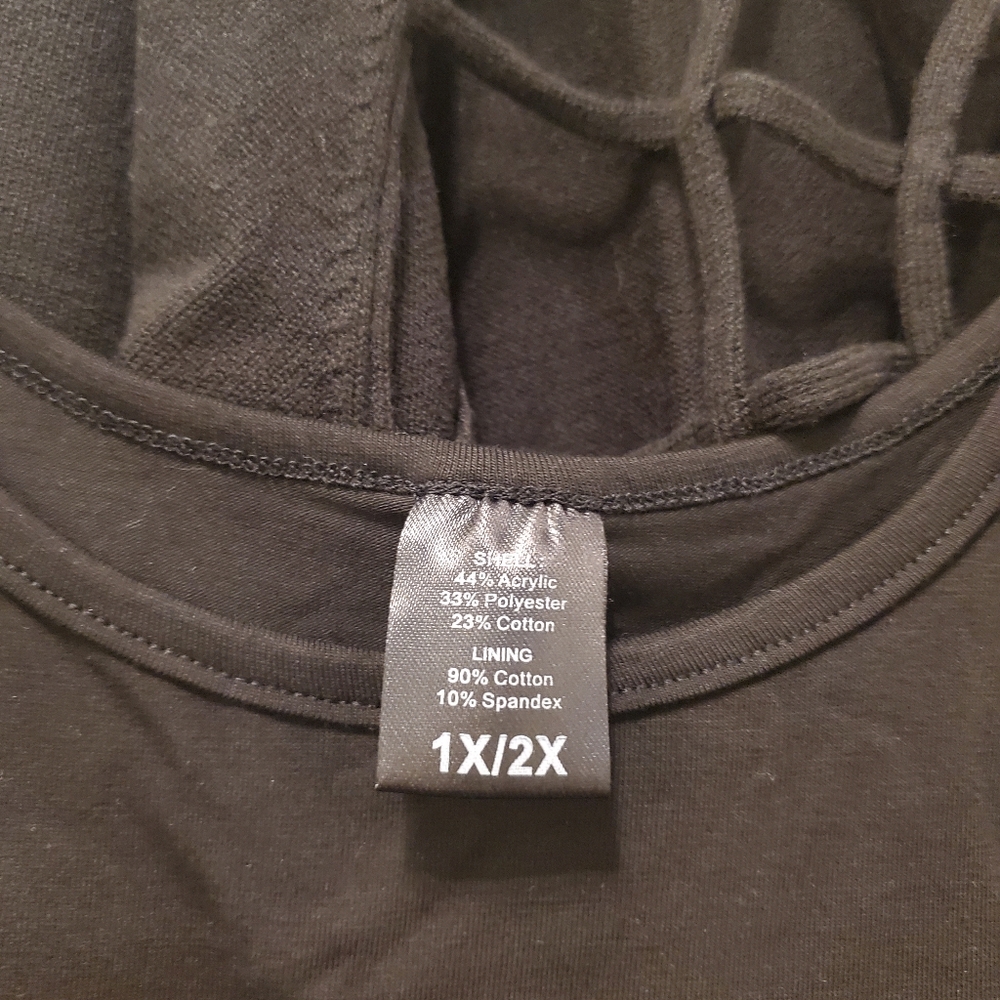 NWT Reversible Spiderweb Knit Wiggle Dress - Picture 6 of 6